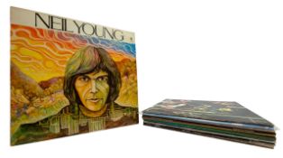 NEIL YOUNG - COLLECTION OF VINYL RECORD ALBUMS