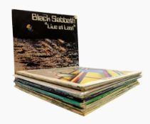MIXED ROCK - SELECTION OF 15 VINYL RECORD ALBUMS