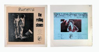 THE ROLLING STONES - 2 VINYL UNOFFICIAL RELEASES - COLOURED VINYL