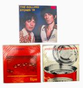 THE ROLLING STONES - 3 UNOFFICIAL VINYL RELEASES