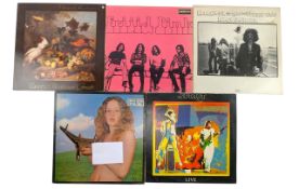PSYCHEDELIC - SELECTION OF 5 VINYL RECORD ALBUMS