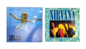 NIRVANA - TWO VINYLS - ONE COLOURED EXAMPLE
