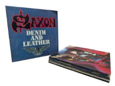 HEAVY METAL - COLLECTION OF 10 VINYL RECORD ALBUMS