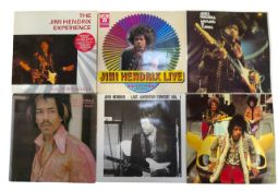 JIMI HENDRIX - COLLECTION OF 6 UNOFFICIAL RELEASES