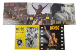 AC/DC - COLLECTION OF 5 LIVE ALBUMS / UNOFFICIAL RELEASES