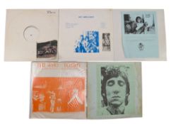 THE WHO - COLLECTION OF 5 UNOFFICIAL VINYL RELEASES