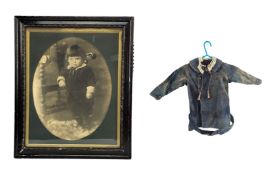 LATE 19TH CENTURY PHOTOGRAPH OF A YOUNG CHILD & AN OUTFIT
