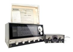 LAFAYETTE HE-600 SHORTWAVE RECEIVER RADIO & BOOKS
