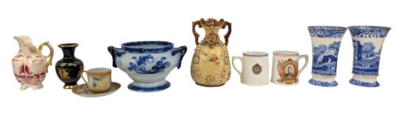 COLLECTION OF 20TH CENTURY ENGLISH PORCELAIN PIECES