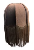 RETRO 1960S BIBA LAMPSHADE WITH LONG FRINGE
