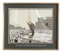 STANLEY MCMURTRY, AKA MAC - I HOPE YOU ALL REALISE... - ORGINAL SATIRICAL CARTOON