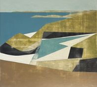 VANESSA GARDINER (B. 1960) - HARBOUR COAST 5, 2014 - ACRYLIC ON BOARD
