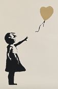 WEST COUNTRY PRINCE - GIRL WITH A BALLOON - GOLD