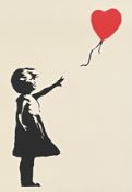WEST COUNTRY PRINCE - GIRL WITH A BALLOON - RED