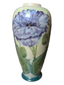 LISE MOORCROFT X MOORLAND CERAMICS - POPPY PATTERN LUSTRE VASE