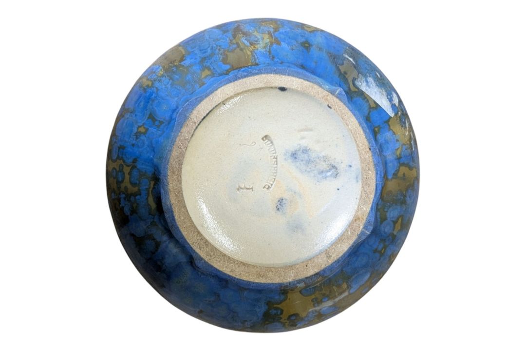 PIERREFONDS, FRANCE - TWO MOTTLED CRYSTALLINE GLAZE VASES - Image 6 of 6