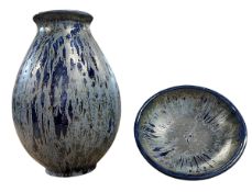 VILA CLARA CERAMISTES, SPAIN - TWO LUSTRE WARE POTTERY ITEMS