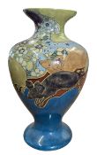 ROZENBURG DEN HAAG, DUTCH - ART NOUVEAU 1899-1900 CERAMIC VASE