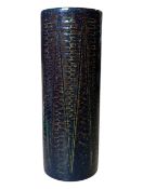 ROYAL DOULTON INTERNATIONAL COLLECTOR'S CLUB - FLAMBE MOTTLED GLAZED POTTERY VASE