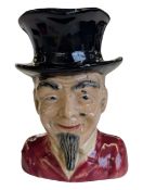 19TH CENTURY VICTORIAN POTTERY TOBY / CHARACTER JUG