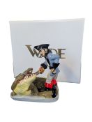 WADE THE PETER PAN COLLECTION CAPTAIN HOOK PORCELAIN FIGURINE