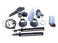 PHOTOGRAPHIC INTEREST - INTERFIT EX150 HOME STUDIO FLASH KIT