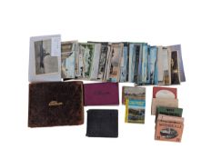 COLLECTION OF EARLY TO LATE 20TH CENTURY POSTCARDS AND FRIENDSHIP BOOKS