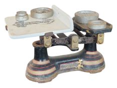 VINTAGE SHOP ADVERTISING SCALES - YANDELL OF BRISTOL
