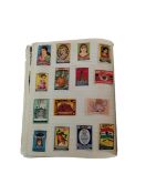 COLLECTION OF EARLY TO MID 20TH CENTURY MATCHBOX COVERS / STICKERS