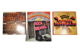 THREE 20TH CENTURY ROCK AND COUNTRY LP VINYL RECORD BOX SETS