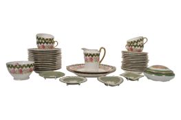BEYER & BOCK - 20TH CENTURY PORCELAIN TEA SERVICE AND MORE