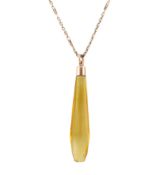EARLY 20TH CENTURY PENDANT NECKLACE