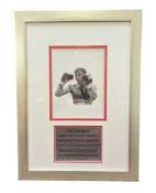 BOXING - JOE CALZAGHE - SPECIAL EDITION SIGNED ART PRINT