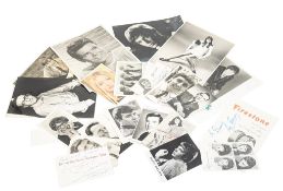 AUTOGRAPHS - COLLECTION OF ASSORTED SIGNED PHOTOGRAPHS