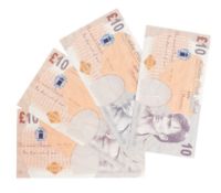 DOCTOR WHO - THE RUNAWAY BRIDE - ORIGINAL PROP BANK NOTES