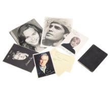 AUTOGRAPHS - COLLECTION OF ASSORTED AUTOGRAPHS