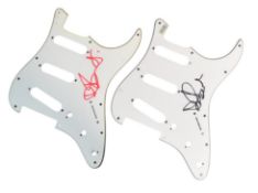 DAVE STEWART - EURYTHMICS - AUTOGRAPHED SCRATCH PLATES