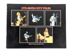 CONCERT PROGRAMME - STRAWBS 1973 TOUR