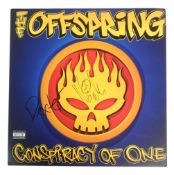 THE OFFSPRING (BAND) - DUAL AUTOGRAPHED 12