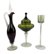 EMOPLI GLASS - SELECTION OF GLASS HOMEWARES