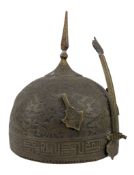 20TH CENTURY ISLAMIC INDO-PERSIAN KULAD KHUD HELMET