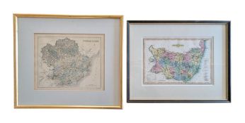 MAPS - TWO 19TH CENTURY ENGRAVED MAPS