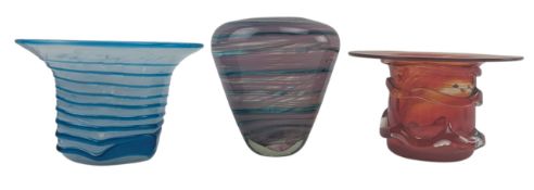 MDINA - SELECTION OF MID CENTURY GLASS VASES