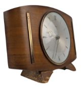 METAMEC DEREHAM - 20TH CENTURY ART DECO WALMET CASED DESK CLOCK