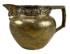 20TH CENTURY GEORGE V HALLMARKED SILVER CREAMER JUG