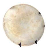 GEORGE V HALLMARKED SILVER COMMUNION BREAD PLATE / DISH