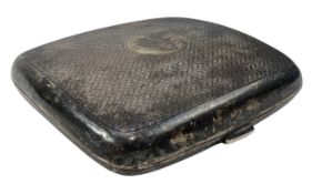 20TH CENTURY GEORGE V HALLMARKED SILVER CIGARETTE CASE