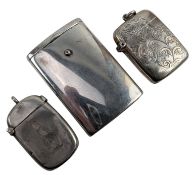 COLLECTION OF THREE EARLY 20TH CENTURY HALLMARKED SILVER VESTAS