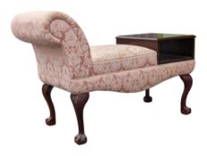 VINTAGE 20TH CENTURY QUEEN ANNE STYLE TELEPHONE SEAT