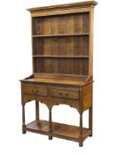 19TH CENTURY SOLID OAK WELSH DRESSER SIDEBOARD